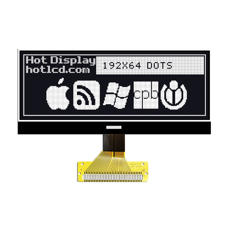 192X64 36PIN LCD Graphic Module , IST3020 Chip On Glass Display HTG19264A