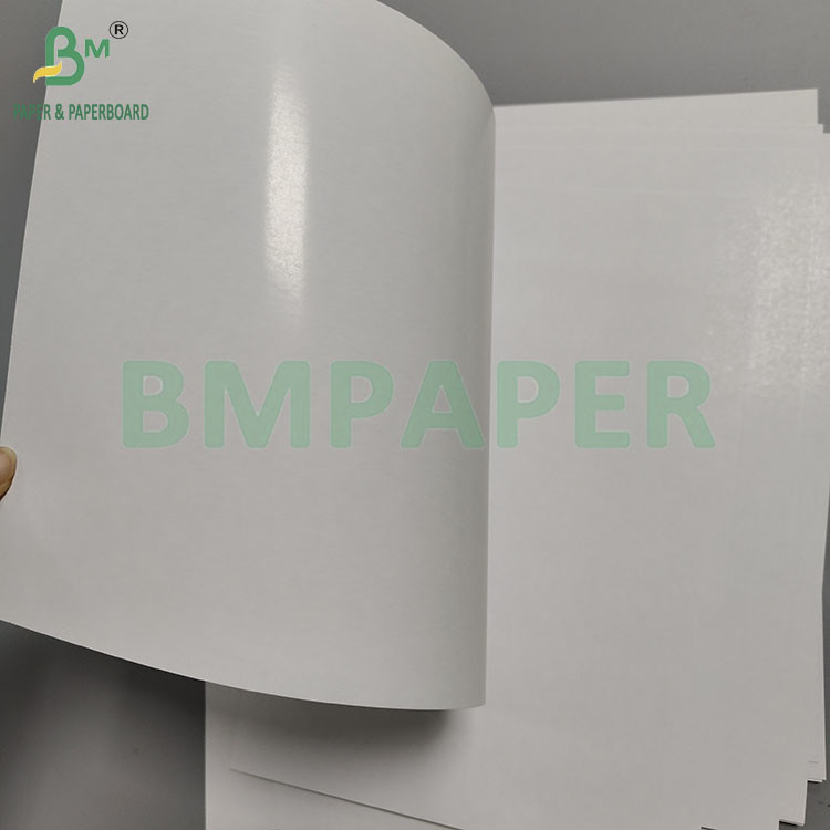300gsm 330gsm White C2S Glossy Paper With Black Blue Core High Stiffness Paper