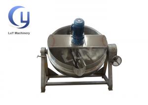 China 36 - 72r/Min Steam Jacketed Kettle Stainless Steel 30KW For Mixing on sale