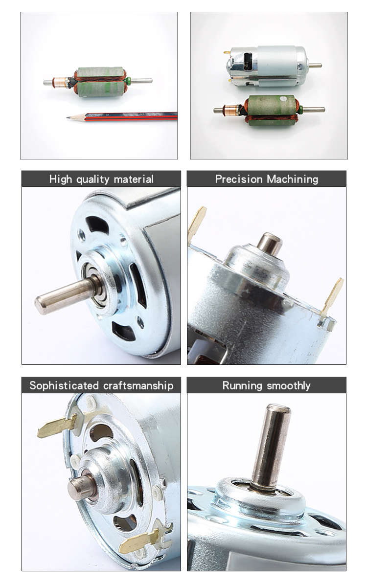 Customized Dc Gear Motor 24v High Power Fir Drill And Screw Driver