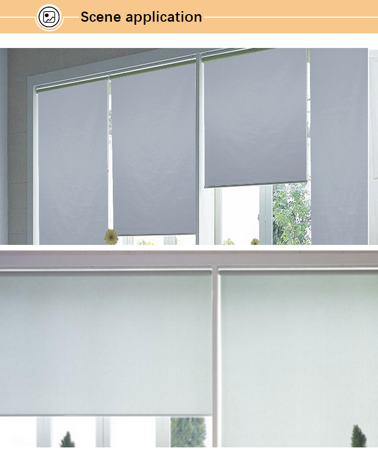 Hotsale China Factory blackout 17 mm 28 mm 38mm roller blind fabric ready made roller blinds