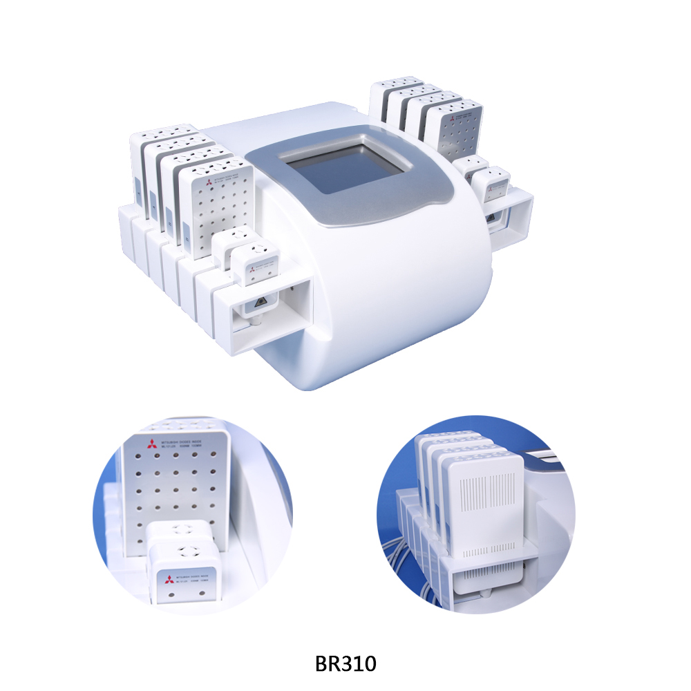 12 Pads 336 Diodes Laser Therapy Machine Portable Lipolaser Body Slimming Machine