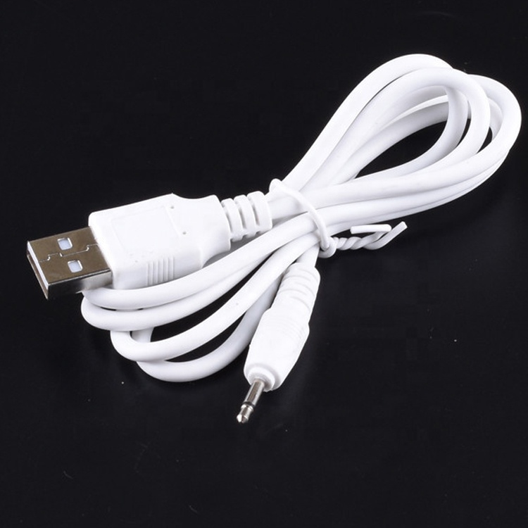 Custom USB to 2.5mm Mono Audio Jack DC Charging Cable