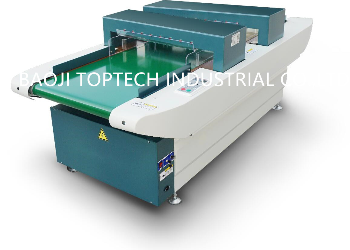 needle detector JC-600 auto conveyor model( double head) for garments,cloths,shoes,toys inspection