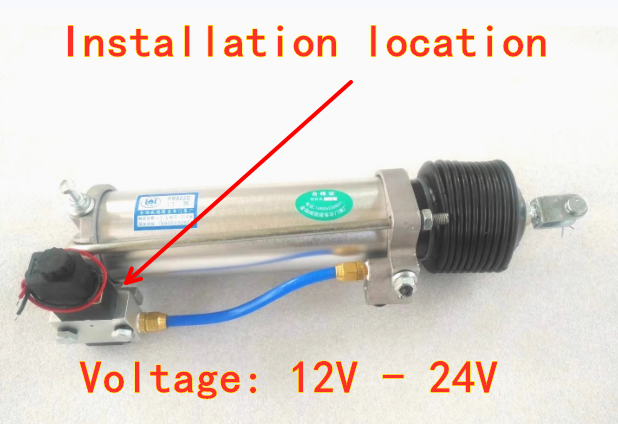 High-Performance Universal Solenoid Valve for Bus Out-swing Doors | Model 803