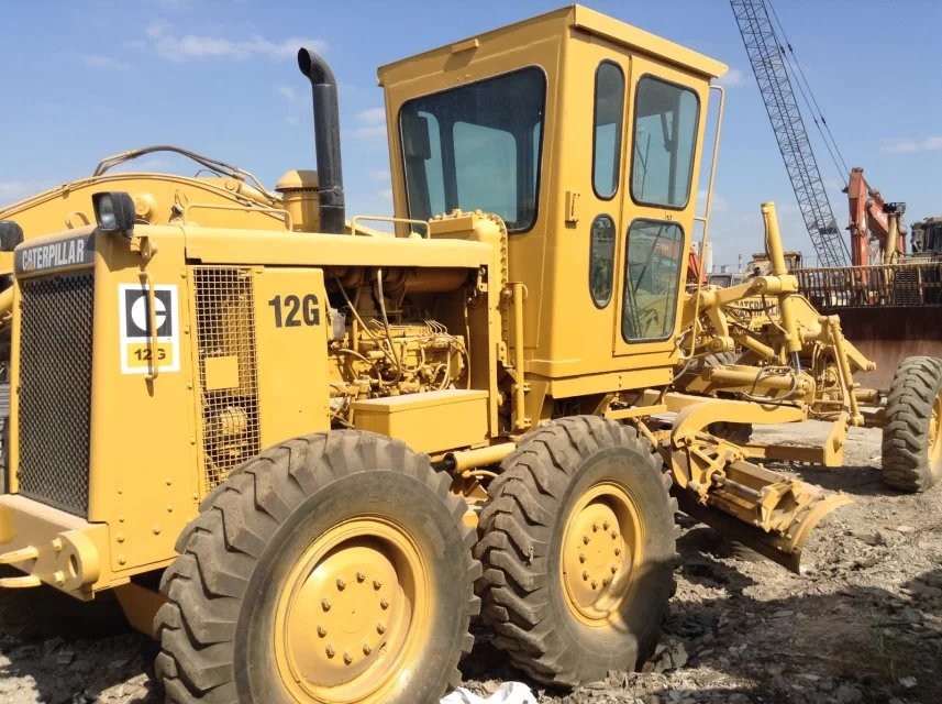 Original USA Used Caterpillar 12G Motor Grader For Sale/Used CAT Motor Grader In Good Condition