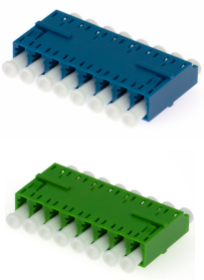 LC 8 Ways Adapter with Zirconia sleeves