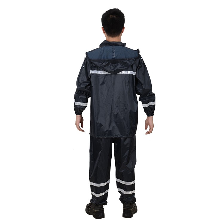 Outdoor Activity Fishing RAINWEAR RR014 Rubberized Polyester PVC Waterproof Rain Suit