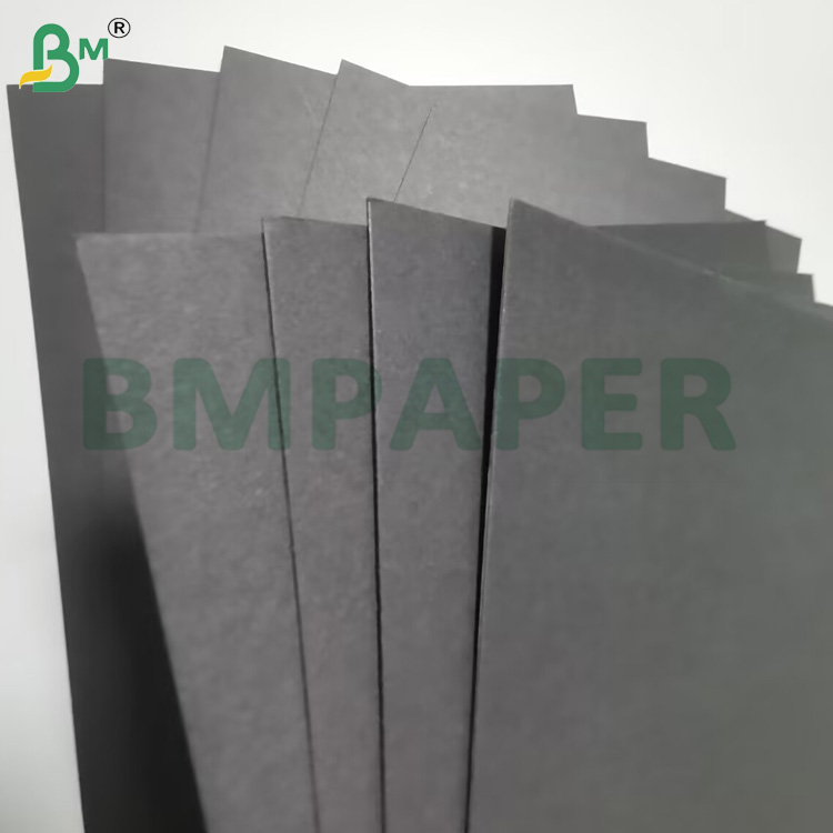 1mm Good Hardness Coated Black Paper Cardboard For Shopping Bag