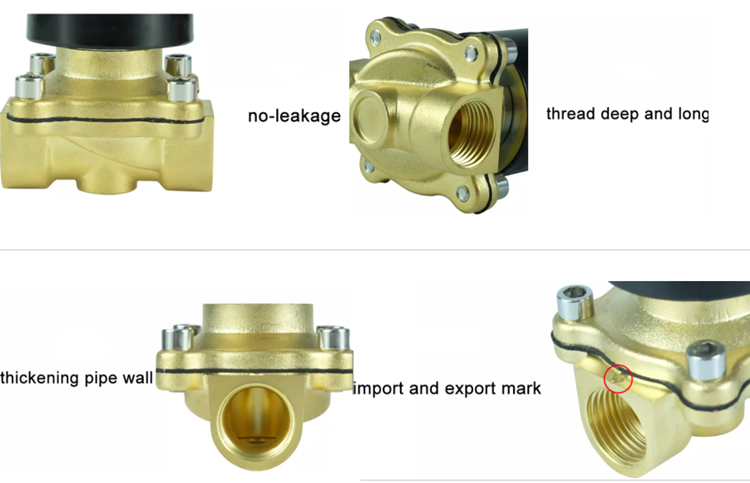 2 Inch 16 Bar Electromagnetic Solenoid Valve Stainless Steel