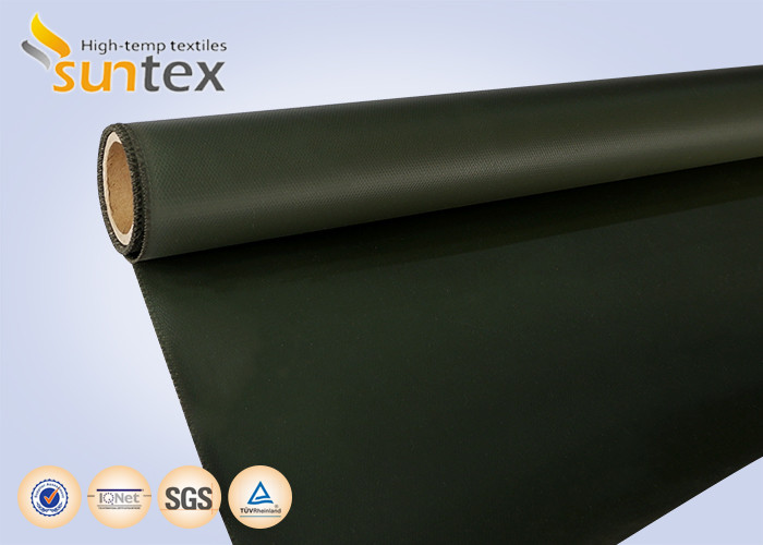 Good Chemical Resistance Silicone Coated Fiberglass Fabric For Insulation Facings