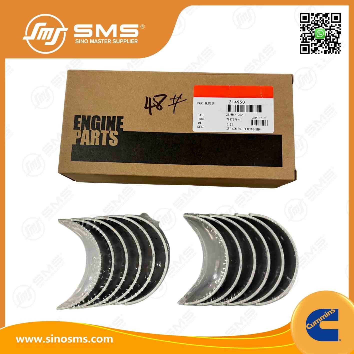 214950 Connecting Rod Bearing CUMMINS Engine Parts