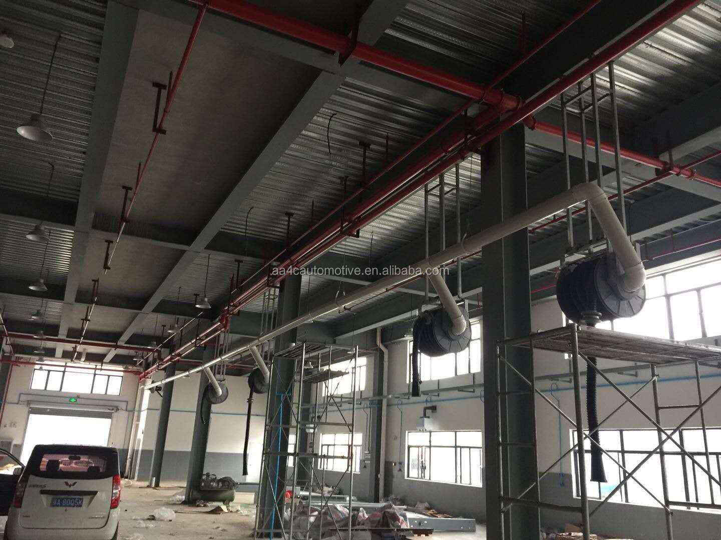 AA4C Exhaust Extraction System Simple Type Sliding trolley AA-2007130HGS