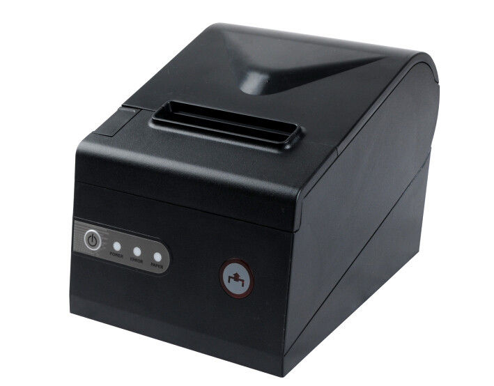 80mm Barcode POS Thermal Printer USB Interface For Restaurant With Auto Cutter