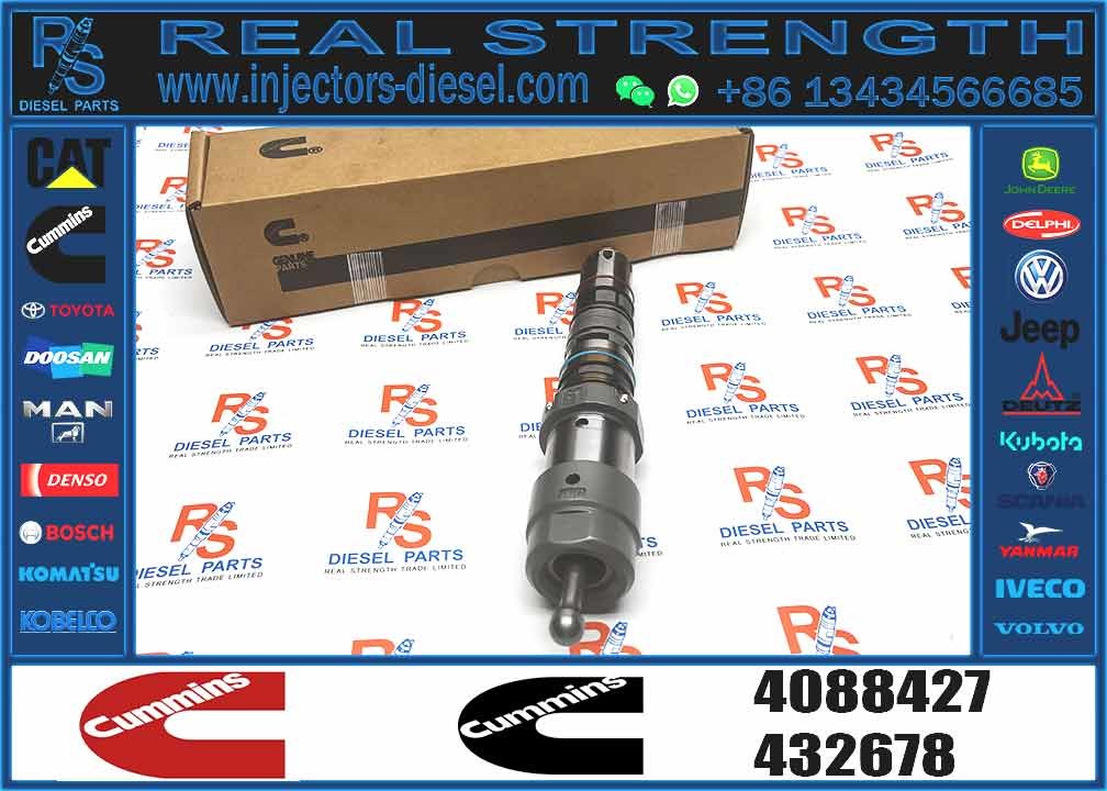 Fuel Injector 4326780 4001813 4087893 4088427 For Cummins QSK60 Engine
