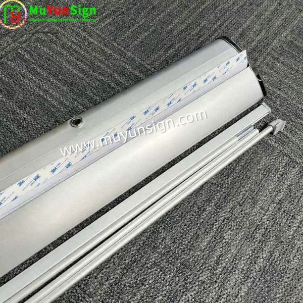 Aluminum Alloy Advertising Display Stand 80x200cm For Corporate Events