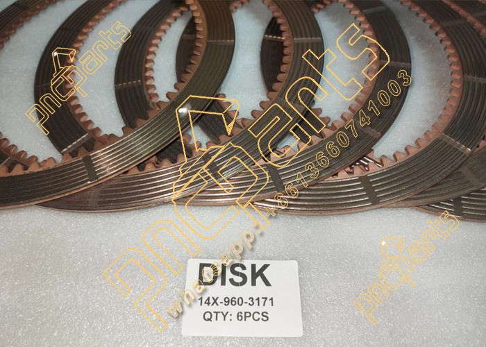 14X-960-3171 Disc D65EX-12 Friction Plate Komatsu Dozer Spare Parts