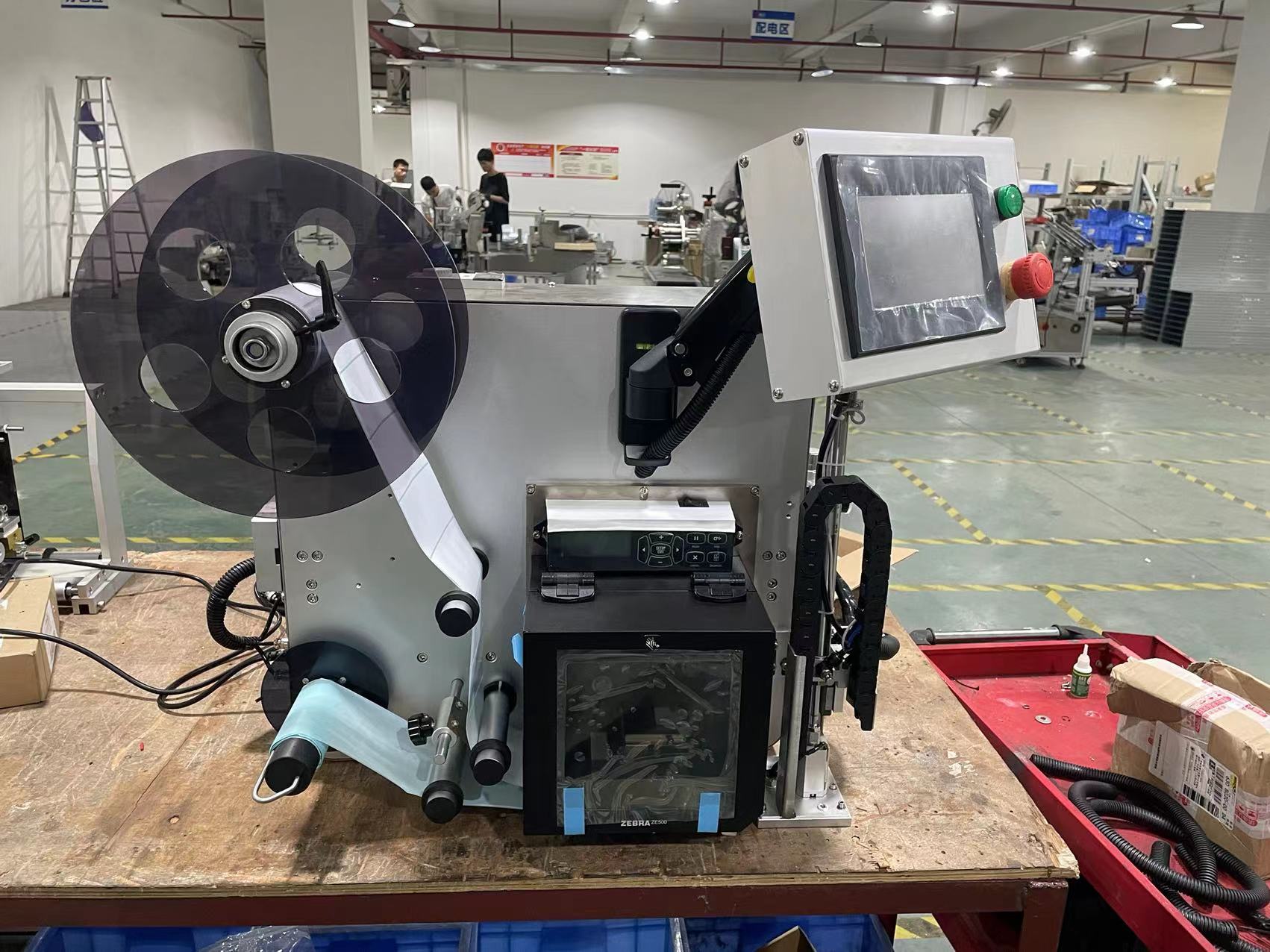 Wood Packaging Material Digital Scale for Weighing and Printing Tags of Food Products