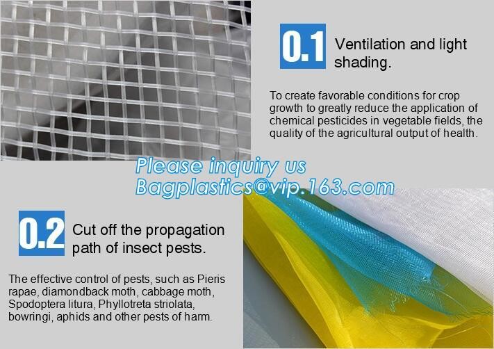 100% new HDPE insect mesh / anti bird net for apple trees,greenhouse anti insect net for plant, agriculture net Anti-ins