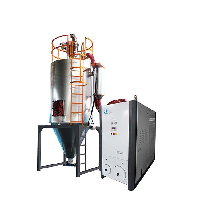 Eco Friendly Desiccant Dryers For Plastics , Durable PET Crystallizer Dryer