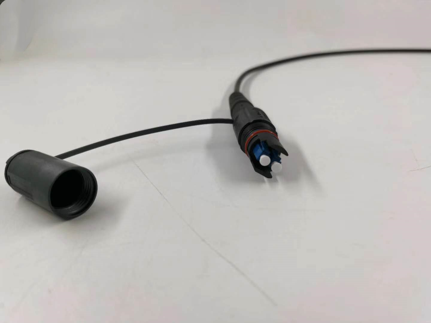 Access Network Fiber Cable Assembly Preconnectorized Hardened Corning Optitap H Connector