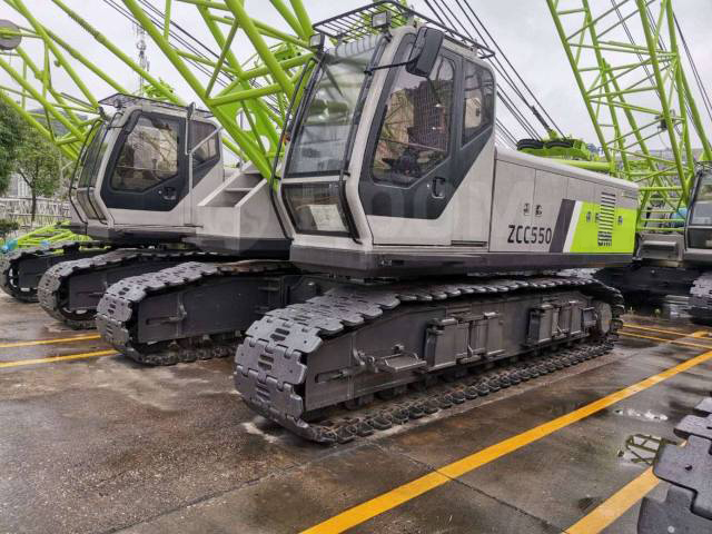 Boost Your Construction Project with 7-15m Fixed Jib Length Crawler Crane and Gas Engine