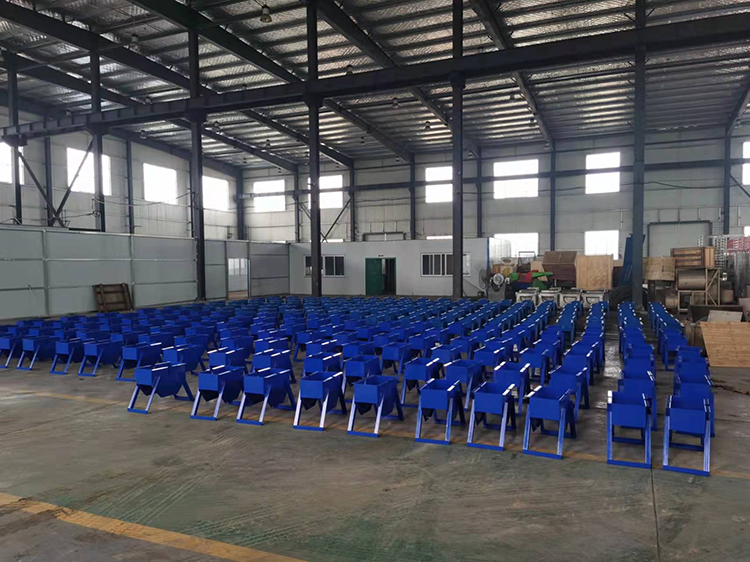 Household Fiber Decorticating Machine , Blue Easy To Operate Peanut Sheller Machine
