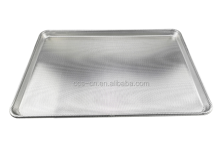 26"*18"*1" Full perforated baking bread tray burger or hamburger or hot dog non-stick bun baking pan aluminium bread pan