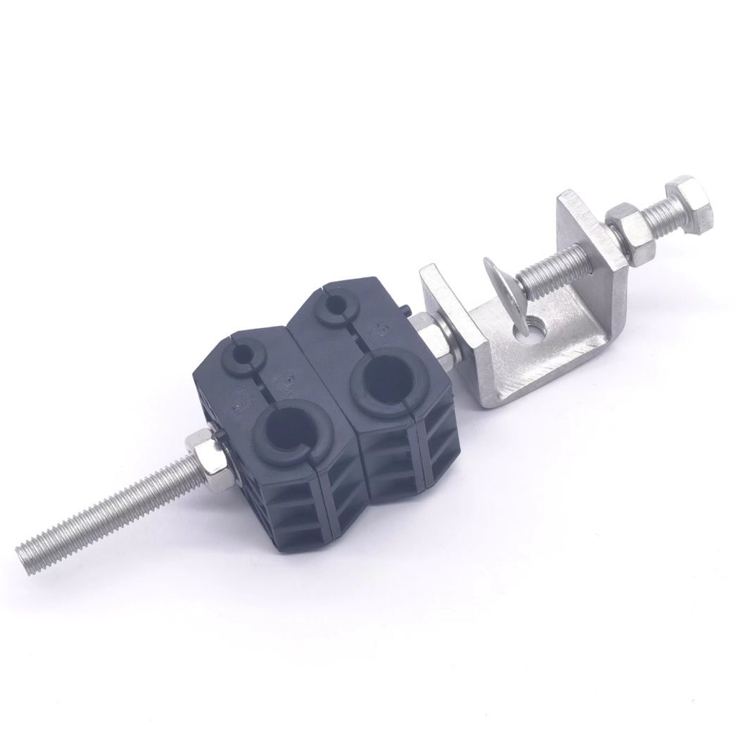 Combined Cable Clamp for Rru Fiber Optical Cable and DC Power Cable