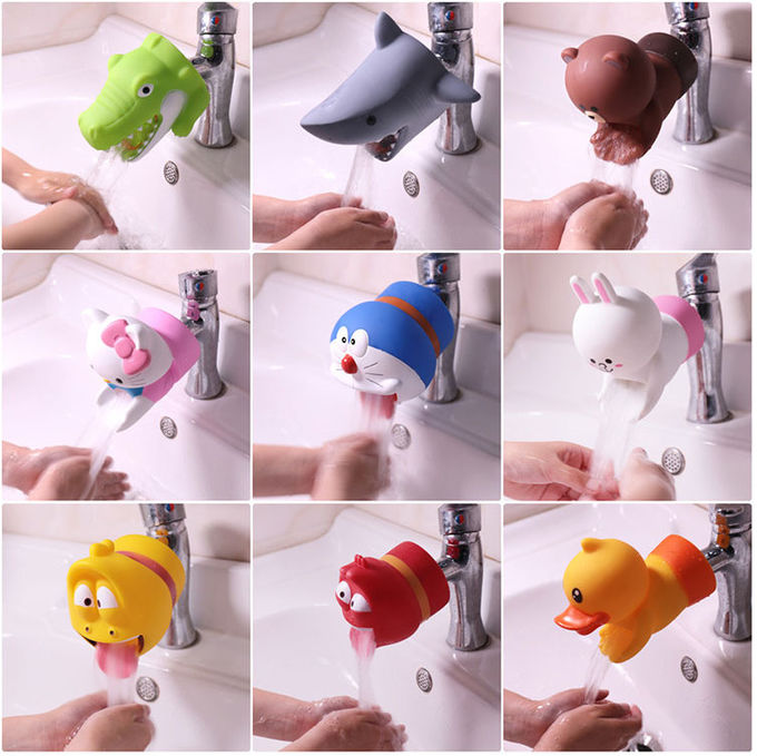 Car Shape Kids Faucet Extender Children Hand Washing Device Guide Sink
