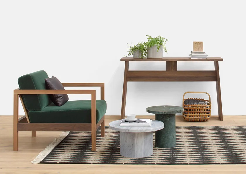 Multi Purpose Round Marble Coffee Side Table For Versatile Home Office