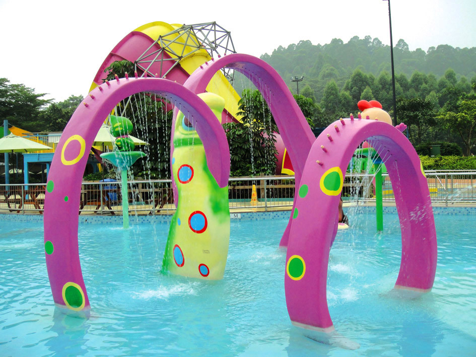 Commercial Water Playground Kids Water Sprinkler Set