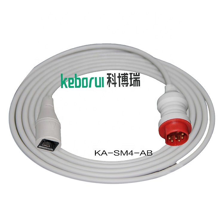 IBP adapter Cable compatible for Siemens to Abbott transducer