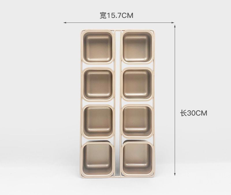 Square Cup Mold Baking Pan Household Kitchen Tool Cake Toast Bread Mould