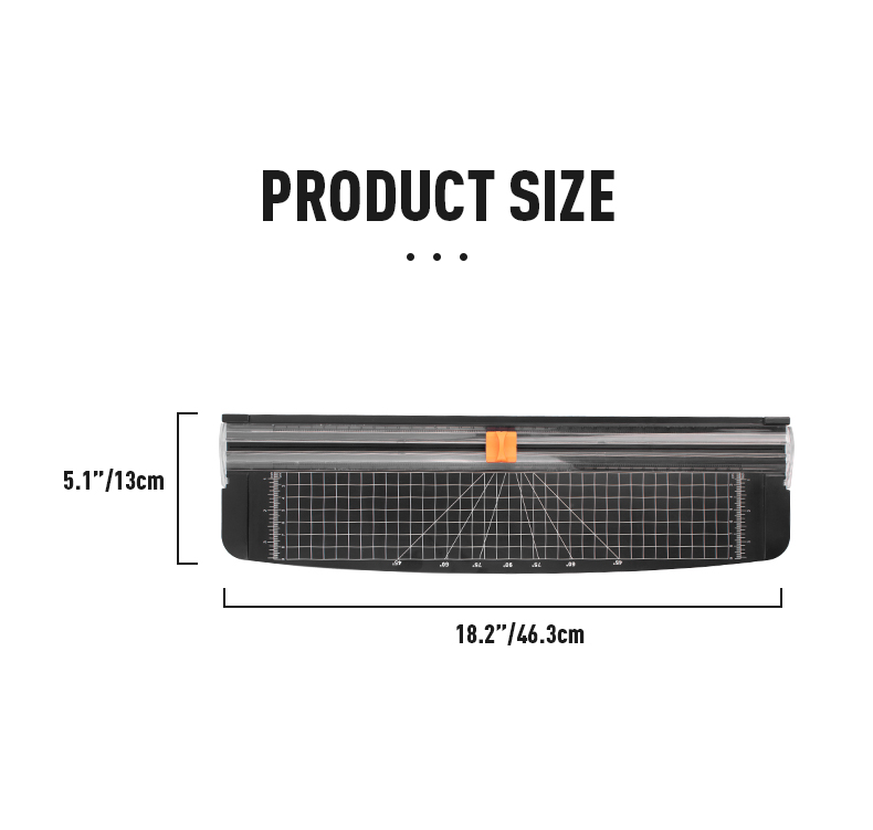 Lightweight Manual A3 Paper Cutter with Eco-friendly and Durable Materials