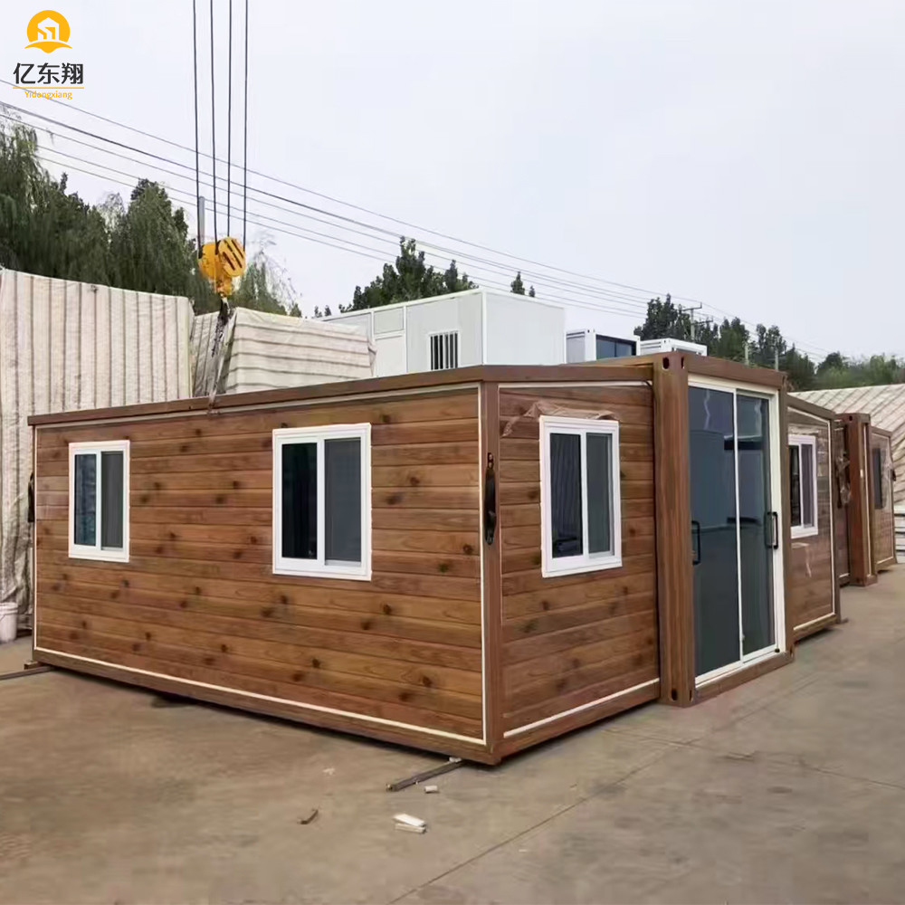 Double Wing Folding Prefabricated Container House Per Set 20 Ft 40ft Extension Room