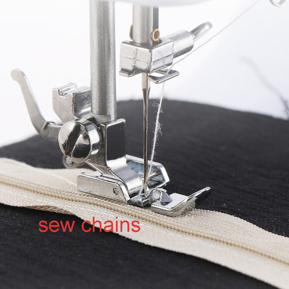 Butterfly Sewing Machine for Clothes Easy Operation White Body Blue Yellow Printing