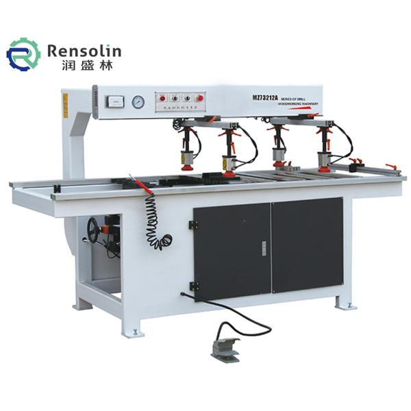 Horizontal Drill Hole Boring Machine Double Row For Wood 1.5kw X 2 Multiple Hole Drilling