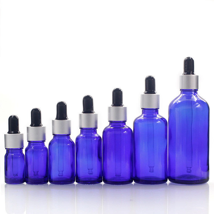 15ml Blue Glass Bottle With Dropper Bottles For Essential Oils,Lab Chemicals