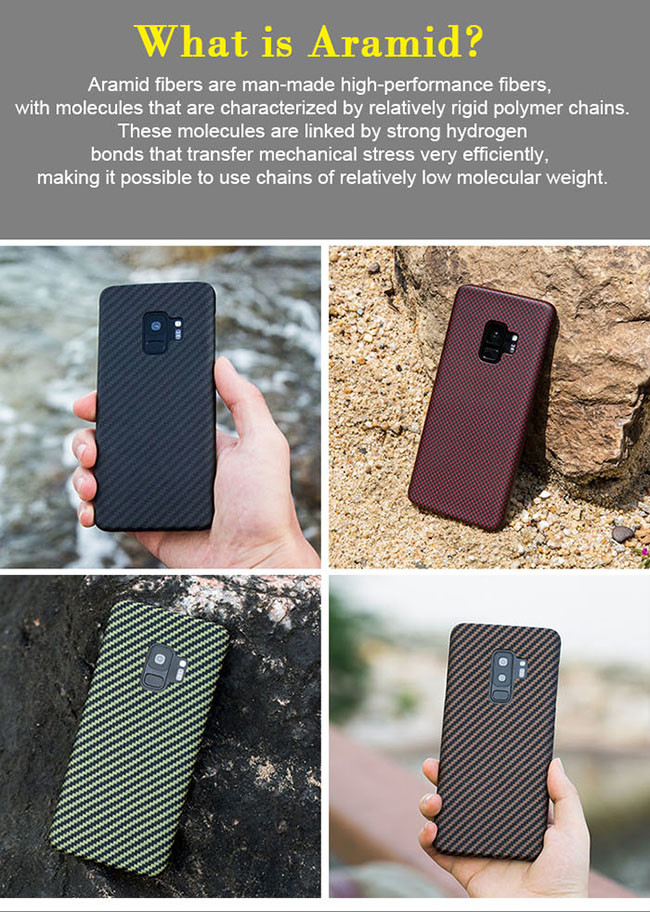 High Strength Aramid Fiber Samsung Case For Samsung S9