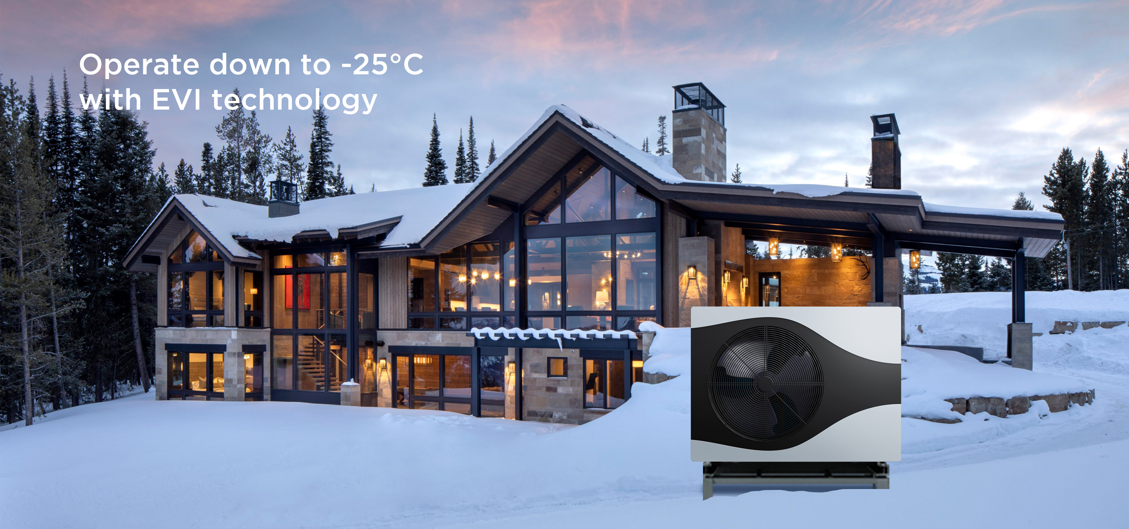 R32 High Performance 6KW/10KW/14KW Air Source Heat Pump For Sustainable Residential And Commercial Climate Solutions
