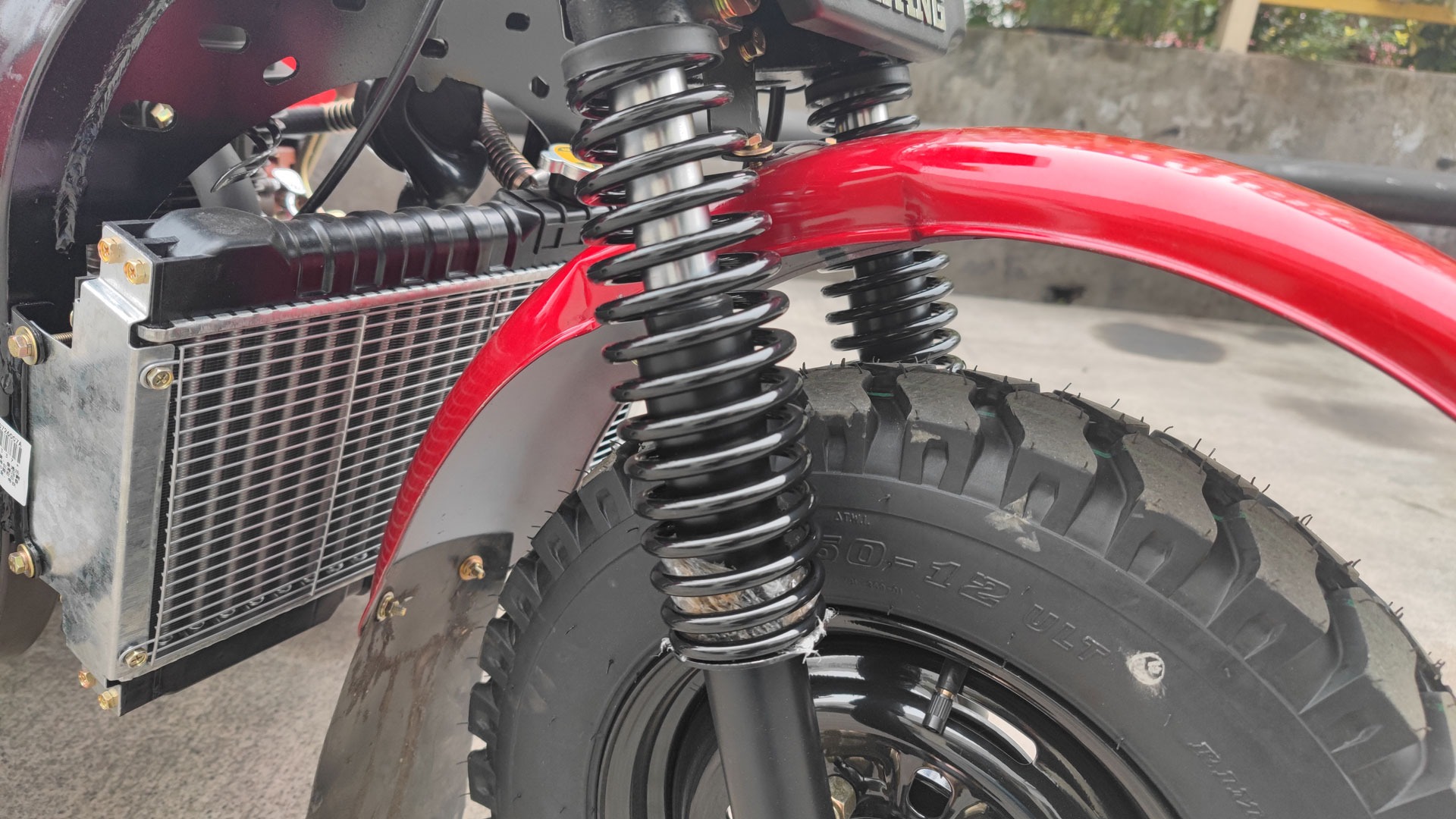 Maximum Speed 50-70Km/h Super Powerful Engine Cargo Tricycle for Adult in South Africa