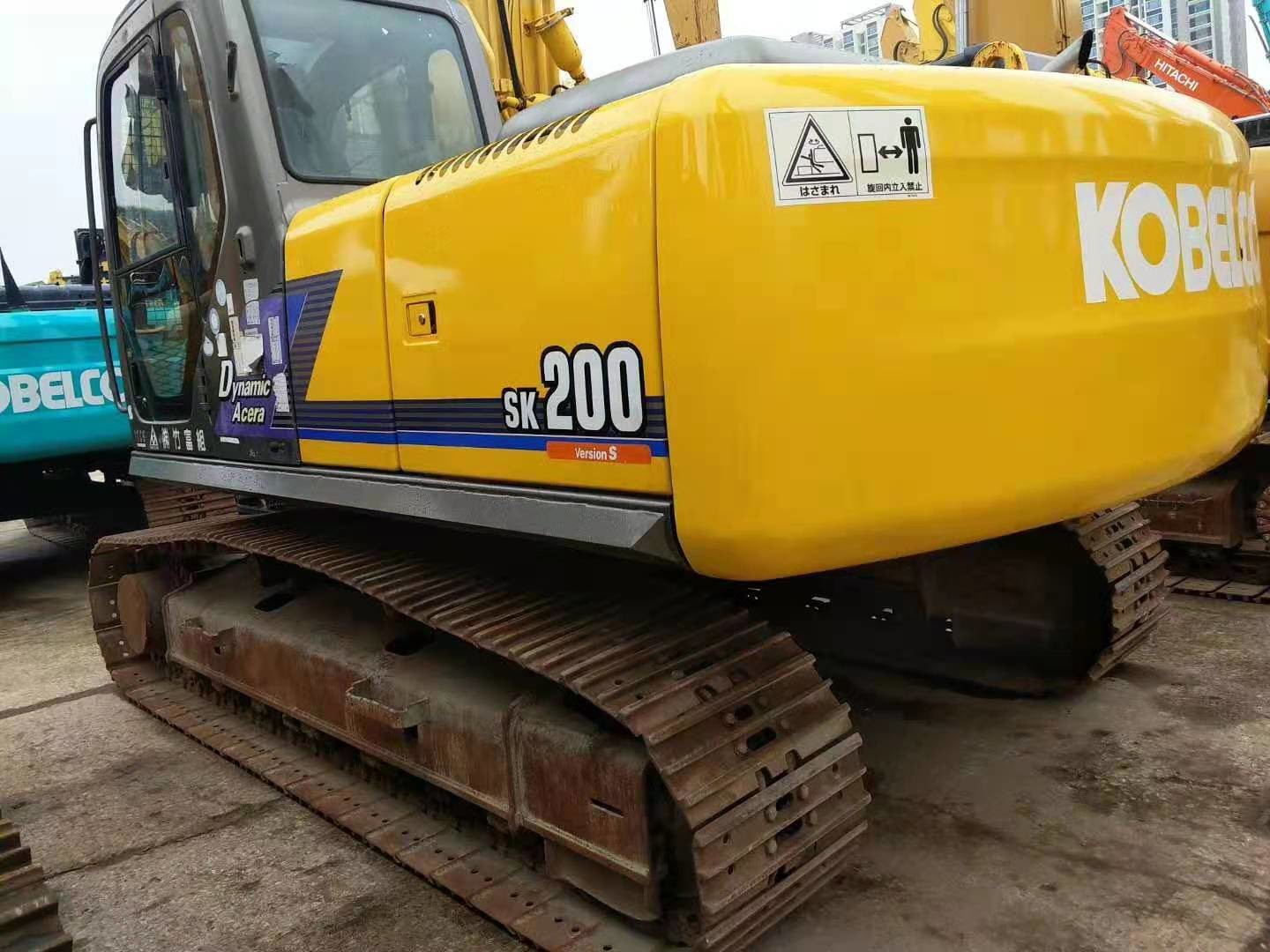 20 Ton 0.8m3 SK200-6 Crawler Used Kobelco Excavator