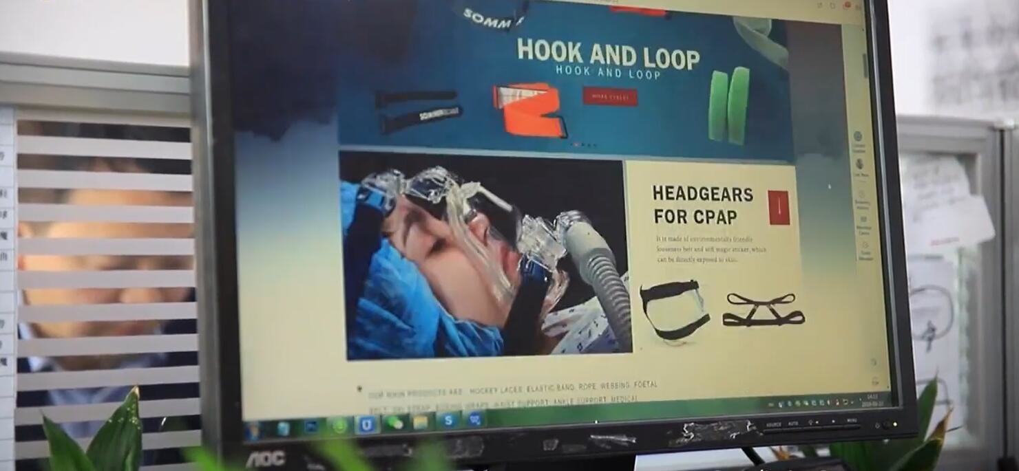 Cheap CPAP Mask Headgear Strap Standard Size Adjustable and Stretchable