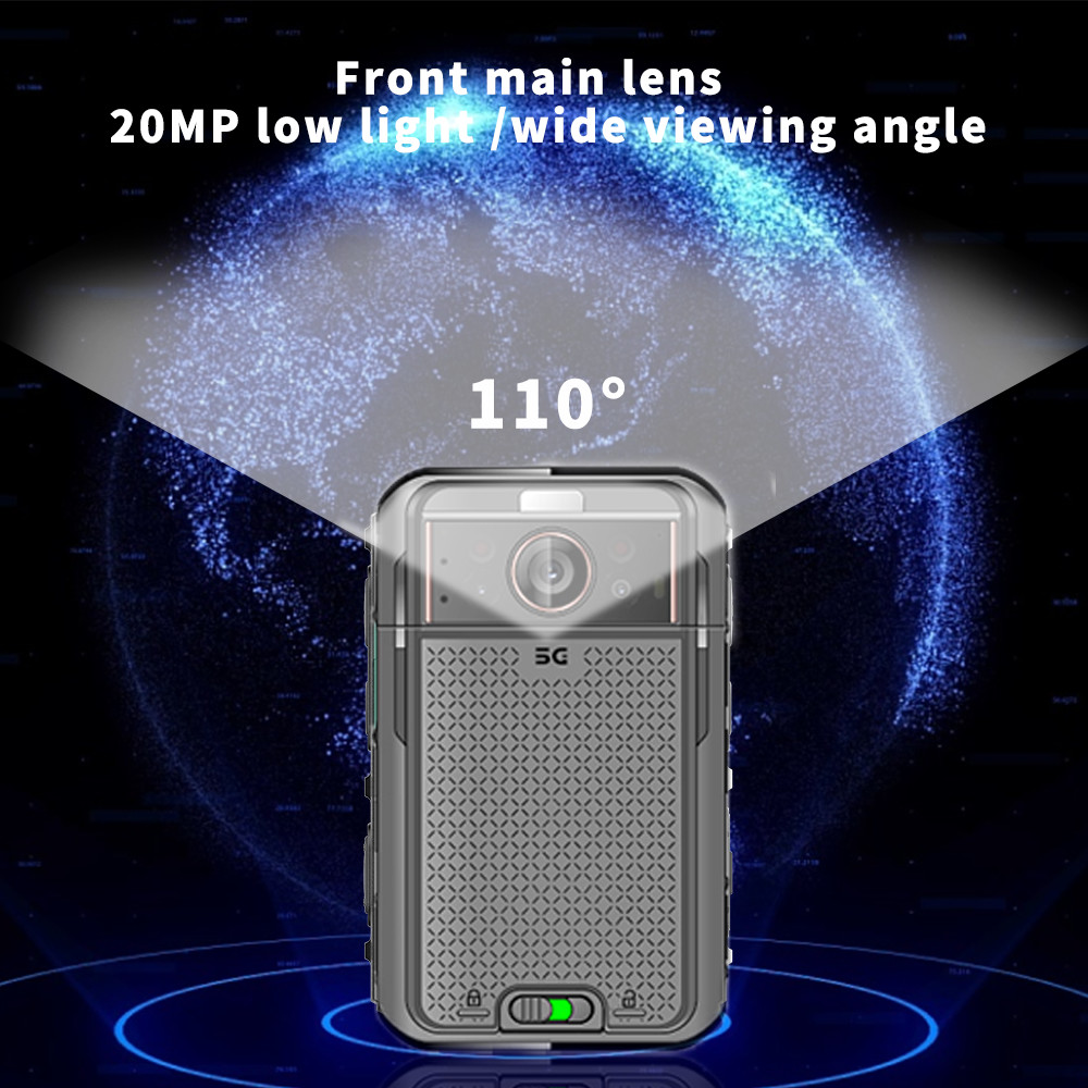 5G 4G 3G Waterproof Police Body Camera with WiFi and Bluetooth