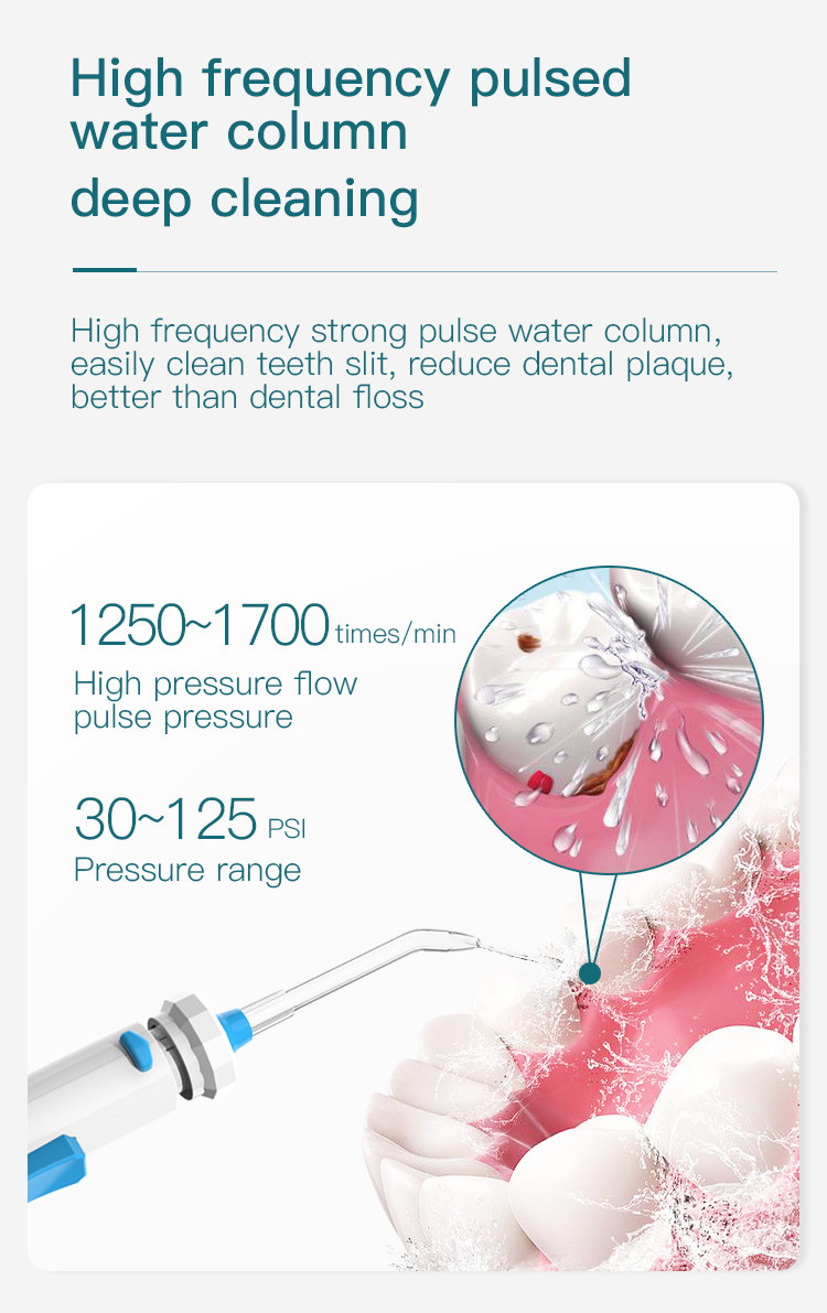 Oralginal 600ml Electric Water Jet Dental Floss 10+ Working Mode