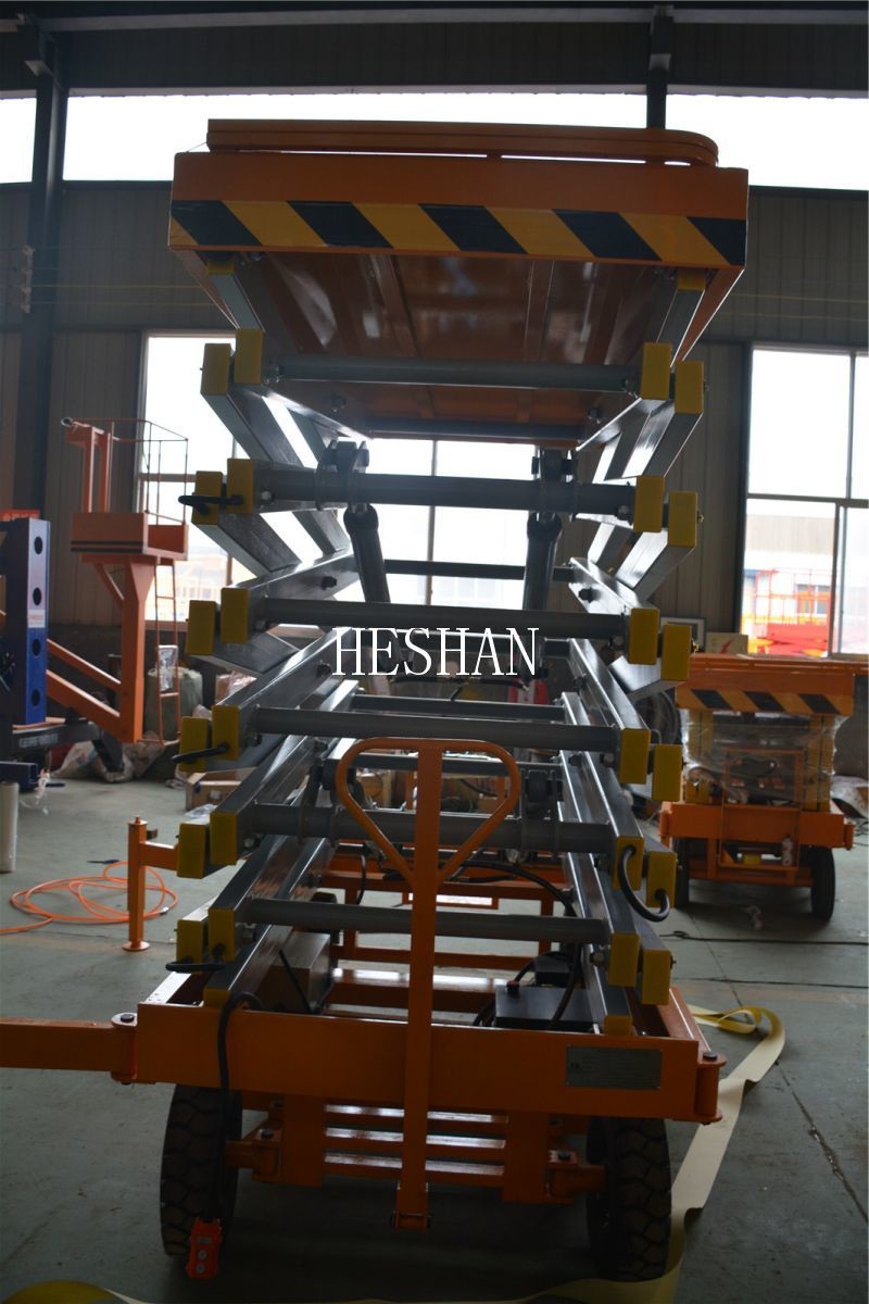 Movable Miniature Scissor Lift Table