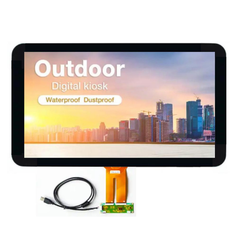 PCAP TFT Display 21.5 Inch FHD 1920*1080 Resolution, LVDS 21.5 Inch TFT LCD Display With Built-In LED Backlight Driver