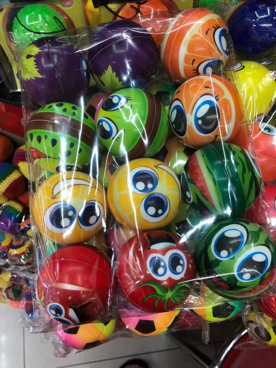6.5CM/7.5CM Unisex Sports Stress Relax Balls for Stress Relief