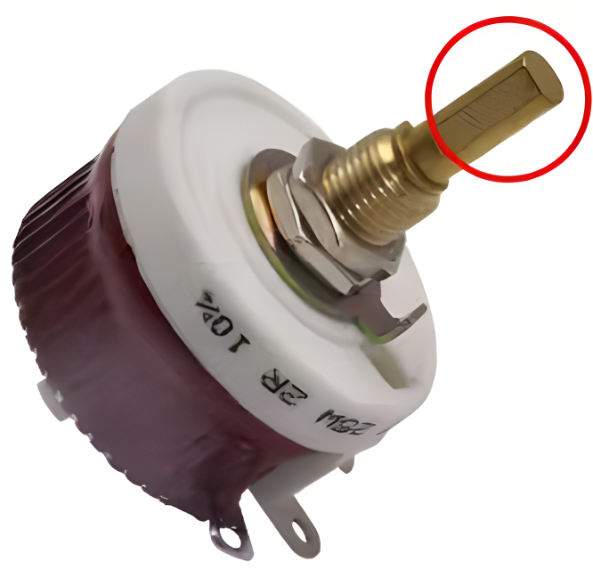 BC1 Disc Adjustable Resistor Load Potentiometer Disk Sliding Mutant 25W 3K 3000 Ohm